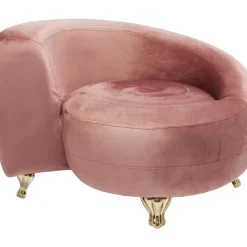 Sessel-KARE Design Sessel Lofty Snake Rose