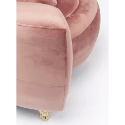 Sessel-KARE Design Sessel Lofty Snake Rose