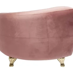 Sessel-KARE Design Sessel Lofty Snake Rose