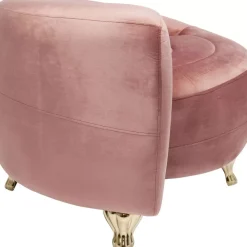 Sessel-KARE Design Sessel Lofty Snake Rose