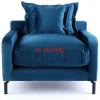 Sessel-KARE Design Sessel Lullaby Petrol