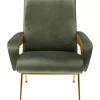Sessel-KARE Design Sessel Luna High Grun