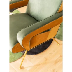 Sessel-KARE Design Sessel Luna High Grun
