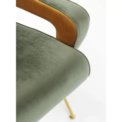 Sessel-KARE Design Sessel Luna High Grun
