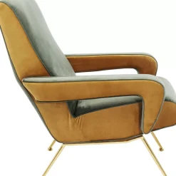 Sessel-KARE Design Sessel Luna High Grun