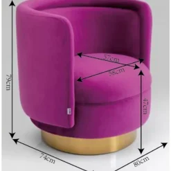 Sessel-KARE Design Sessel Night Fever