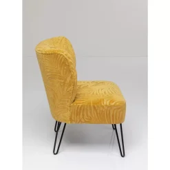 Sessel-KARE Design Sessel Palm Springs Gelb