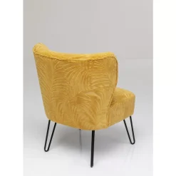Sessel-KARE Design Sessel Palm Springs Gelb