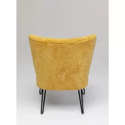 Sessel-KARE Design Sessel Palm Springs Gelb