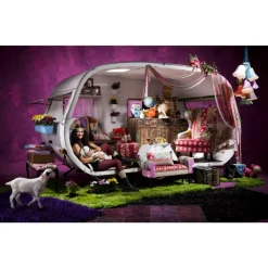 Sessel-KARE Design Sessel Patchwork Red