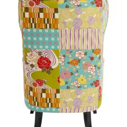 Sessel-KARE Design Sessel Patchwork Red