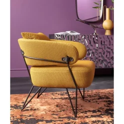 Sessel-KARE Design Sessel Peppo Gelb