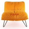 Sessel-KARE Design Sessel Porto Pino Gelb