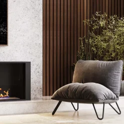 Sessel-KARE Design Sessel Porto Pino Grau