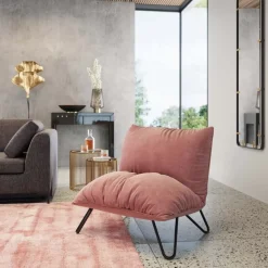 Sessel-KARE Design Sessel Porto Pino Rosa