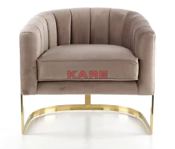 Sessel-KARE Design Sessel Pure Elegance Beige