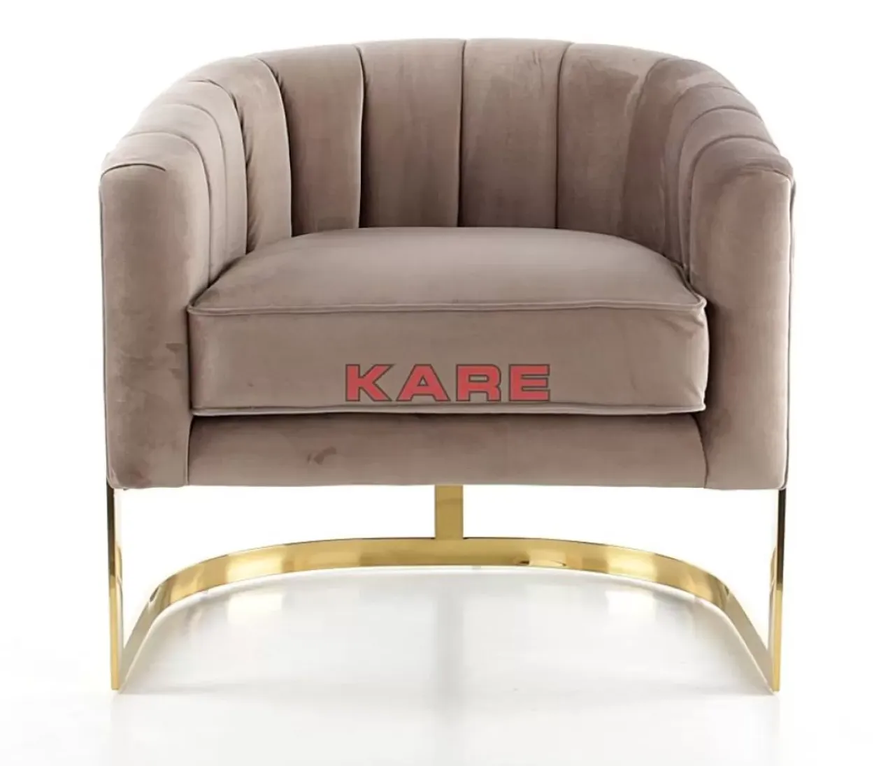 Sessel-KARE Design Sessel Pure Elegance Beige