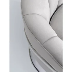 Sessel-KARE Design Sessel Pure Elegance Grau