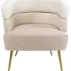 Sessel-KARE Design Sessel Sandwich Creme
