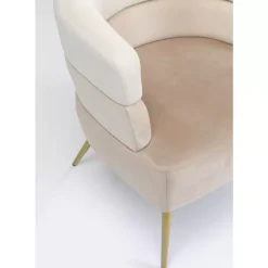 Sessel-KARE Design Sessel Sandwich Creme