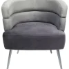 Sessel-KARE Design Sessel Sandwich Grau