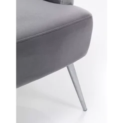 Sessel-KARE Design Sessel Sandwich Grau