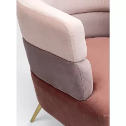 Sessel-KARE Design Sessel Sandwich Rose