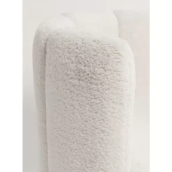 Sessel-KARE Design Sessel Silhouette Fur Weiss