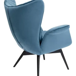 Sessel-KARE Design Sessel Tudor Velvet Petrol