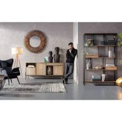 Sessel-KARE Design Sessel Tudor Velvet Schwarz