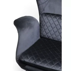Sessel-KARE Design Sessel Tudor Velvet Schwarz