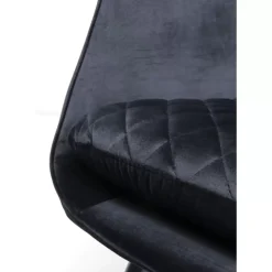 Sessel-KARE Design Sessel Tudor Velvet Schwarz