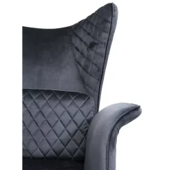 Sessel-KARE Design Sessel Tudor Velvet Schwarz