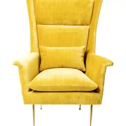 Sessel-KARE Design Sessel Vegas Forever Gelb
