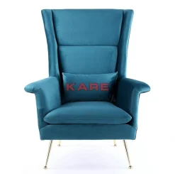 Sessel-KARE Design Sessel Vegas Forever Petrol