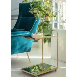 Sessel-KARE Design Sessel Vegas Forever Petrol