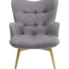 Sessel-KARE Design Sessel Vicky Grau