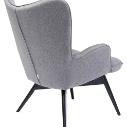 Sessel-KARE Design Sessel Vicky Loco Grau