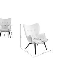 Sessel-KARE Design Sessel Vicky Loco Taupe