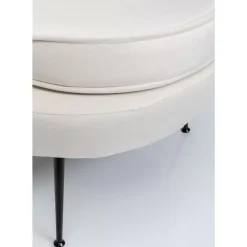 Sessel-KARE Design Sessel Water Lily Black Beige