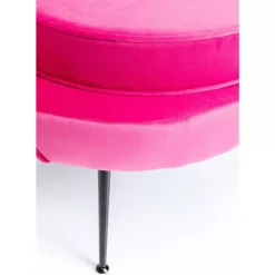 Sessel-KARE Design Sessel Water Lily Black Pink