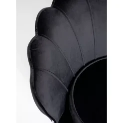 Sessel-KARE Design Sessel Water Lily Chrom Schwarz