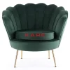 Sessel-KARE Design Sessel Water Lily Dunkel Grun