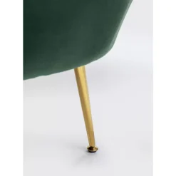 Sessel-KARE Design Sessel Water Lily Dunkel Grun
