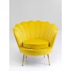 Sessel-KARE Design Sessel Water Lily Gelb