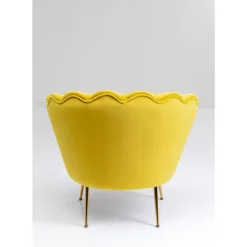 Sessel-KARE Design Sessel Water Lily Gelb
