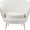 Sessel-KARE Design Sessel Water Lily Gold Beige