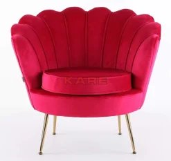 Sessel-KARE Design Sessel Water Lily Pink