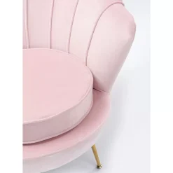 Sessel-KARE Design Sessel Water Lily Rosa
