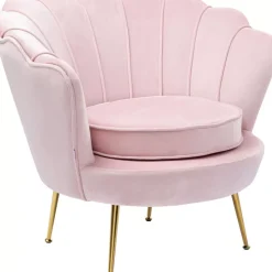 Sessel-KARE Design Sessel Water Lily Rosa